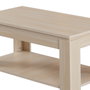 Hanah Home Mesa de Centro Shelf - Light Oak